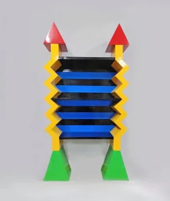 New Pamono The Arrows Bookcase by Jakob Mizrahi