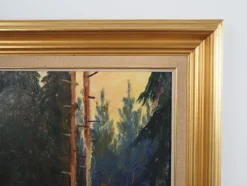 Online Pamono The Autumn Forest, 1960s, Oil on Canvas, Framed