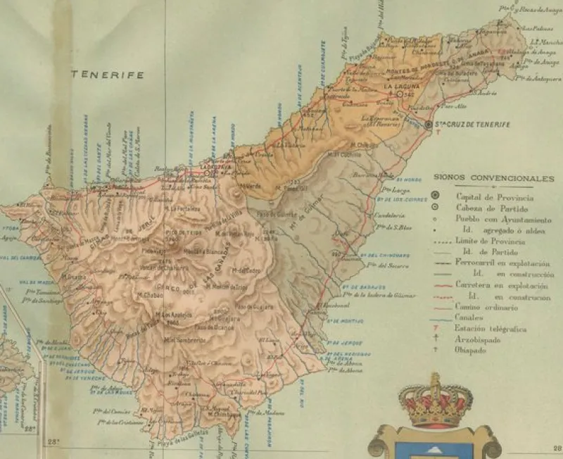 Discount Pamono The Canary Islands in 1902