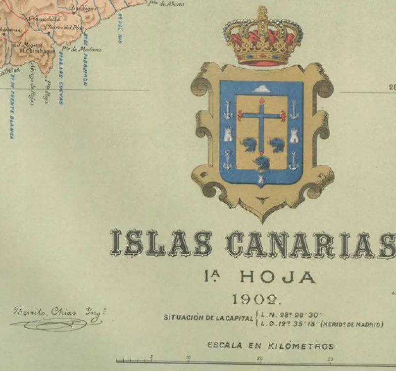 Discount Pamono The Canary Islands in 1902