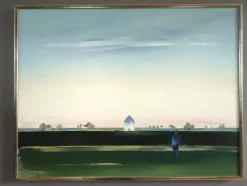 Pamono The Distance Between, Oil Painting, Framed> Minimalist