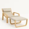 Online Pamono The Faithful Deck Chair with Ottoman by Alexandre Ligios, Set of 2