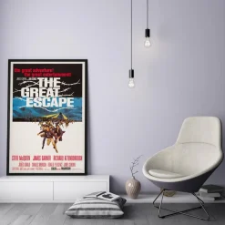 Hot Pamono The Great Escape Original Vintage US One Sheet Movie Poster, 1963
