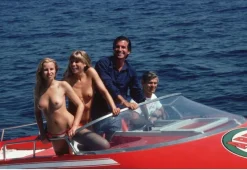 Pamono The High Life Framed in Black by Slim Aarons> Mid-Century|Photography