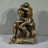 Discount Pamono The Kiss Resin Sculpture after A.Rodin, Late 20th Century