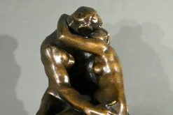 Discount Pamono The Kiss Resin Sculpture after A.Rodin, Late 20th Century