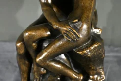 Discount Pamono The Kiss Resin Sculpture after A.Rodin, Late 20th Century