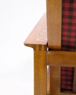Best Pamono The Sled Chair in Oiled Oak by Børge Mogensen, 1960s