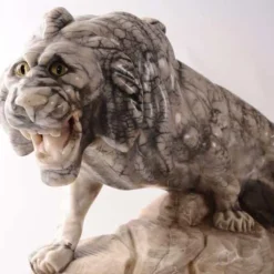 Pamono Thomas Francois Cartier, Animal Sculpture, Marble><noscript><img width=