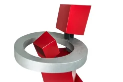 New Pamono Thomas Schönauer, Circle Line Sculpture, 2007, Steel
