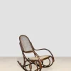 Hot Pamono Thonet Rocking Armchair by Michael Thonet for Thonet