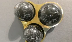 Sale Pamono Three Balls Sculpture in Marquina Marble by Valenti and C. Milan, 1970s, Set of 4