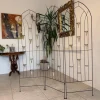 Pamono Three-Part Metal Screen> Room Dividers & Screens