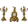 Pamono Three-Piece Clock by Samuel Marti, Set of 3> Clocks