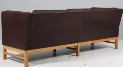 Pamono Three-Seat Sofa from Erik Jørgensen><noscript><img width=
