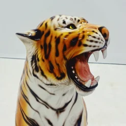 Pamono Tiger Statue in Ceramic by Ceramiche Boxer> Sculpture