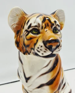 Clearance Pamono Tiger Statue in Ceramic from Ceramiche Boxer