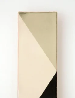 Best Pamono Tile Green and Black Ceramic Decorative Wall Lamp by Violaine d'Harcourt