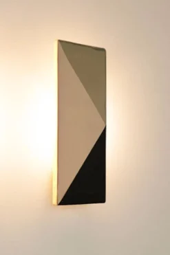 Best Pamono Tile Green and Black Ceramic Decorative Wall Lamp by Violaine d'Harcourt