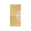 Online Pamono Tiles Moon Yellow Ceramic Decorative Wall Lamp by Violaine d'Harcourt