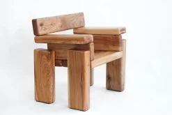 Pamono Timber Armchair by Onno Adriaanse><noscript><img width=