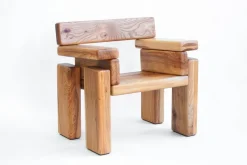 Pamono Timber Armchair by Onno Adriaanse><noscript><img width=