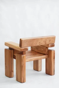 Pamono Timber Armchair by Onno Adriaanse><noscript><img width=