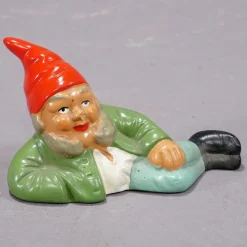 Pamono Tiny Terracotta Garden Gnomes, Germany, 1950s, Set of 4><noscript><img width=