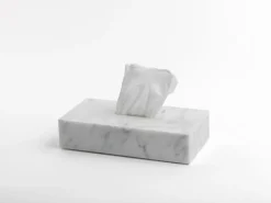Discount Pamono Tissue Box Cover in Black Marble