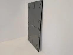 Clearance Pamono Titanium Mirror Clock from Reflex Angelo