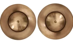 Online Pamono Titus Pair Brass Wall Sconces by Candas Design, Set of 2