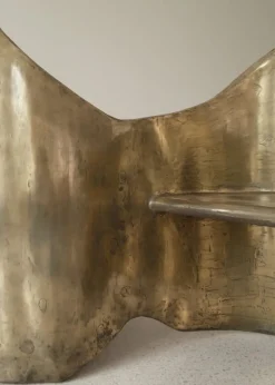 Online Pamono Toi & Moi Loveseat in Polished Brass Resin Over Inox by Atelier Ellery