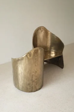 Online Pamono Toi & Moi Loveseat in Polished Brass Resin Over Inox by Atelier Ellery