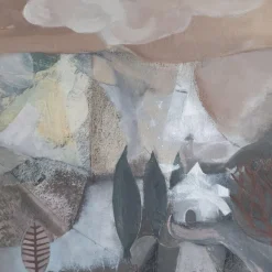 Pamono Tomàs Bel, Catalan Landscape, Mid-20th Century, Original Mixed Media><noscript><img width=