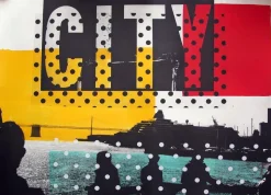 Pamono Tony Soulie, City, 2012, Original Lithograph> Prints & Multiples