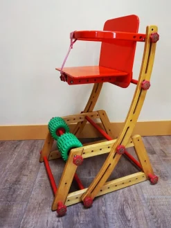 Discount Pamono Top Banana Child Multfunctional High Chair Zauberstuhl by Benno Zimmermann, 1987
