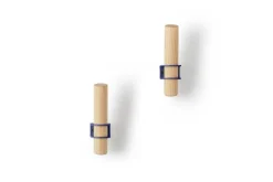 Pamono Torch Hooks by Tore Bleuzé for Emko, Set of 2> Racks, Hooks & Valets