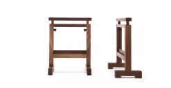 Pamono Torre Table With Trestles By Enrico Tonucci, Tonucci Collection> Tables