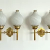 Pamono Tortiglioni Wall Sconces by Naborre Corno and Angelo Lelii for Arredoluce, 1961, Set of 2