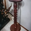 Pamono Tortile Spiral Wooden Column, 1950s