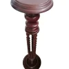 Pamono Tortile Spiral Wooden Column, 1950s> Pedestals And Columns