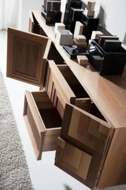 Outlet Pamono Totem Wood Sideboard by Lola Glamour