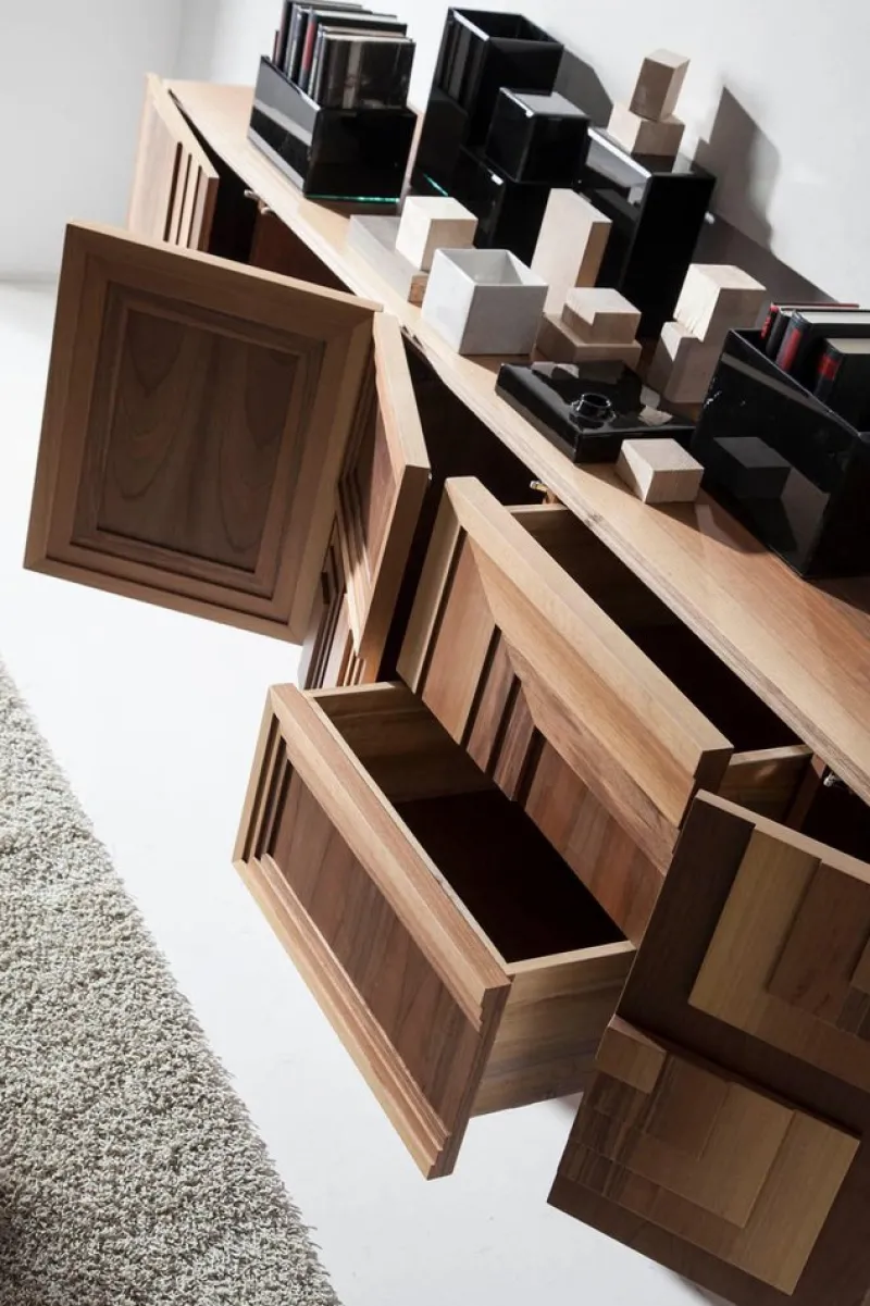 Outlet Pamono Totem Wood Sideboard by Lola Glamour