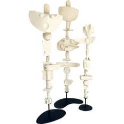 Pamono Totems by Olivia Cognet, Set of 3> Decorative Objects