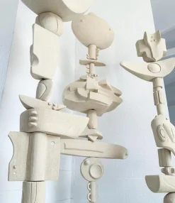 Pamono Totems by Olivia Cognet, Set of 3><noscript><img width=