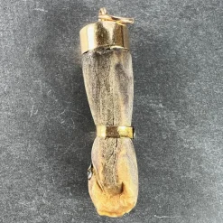 Pamono Touch Wood Mano Figa Charm Pendant, 1930s> Bracelets