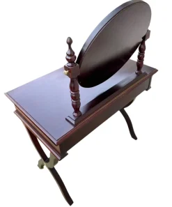 Pamono Traditional Style Wood Dressing Table with Two Drawers, 1960s><noscript><img width=