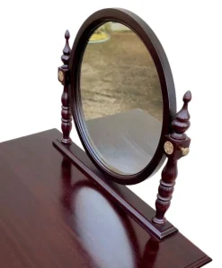 Pamono Traditional Style Wood Dressing Table with Two Drawers, 1960s><noscript><img width=