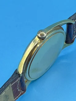 Pamono Trans Ocean 18 Kt Gold Watch with Automatic Movement from Breitling, 1960s><noscript><img width=