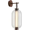 Pamono Transparent Glass Bai a Ba Ba Wall Lamp by Parachilna> Wall Lights & Sconces